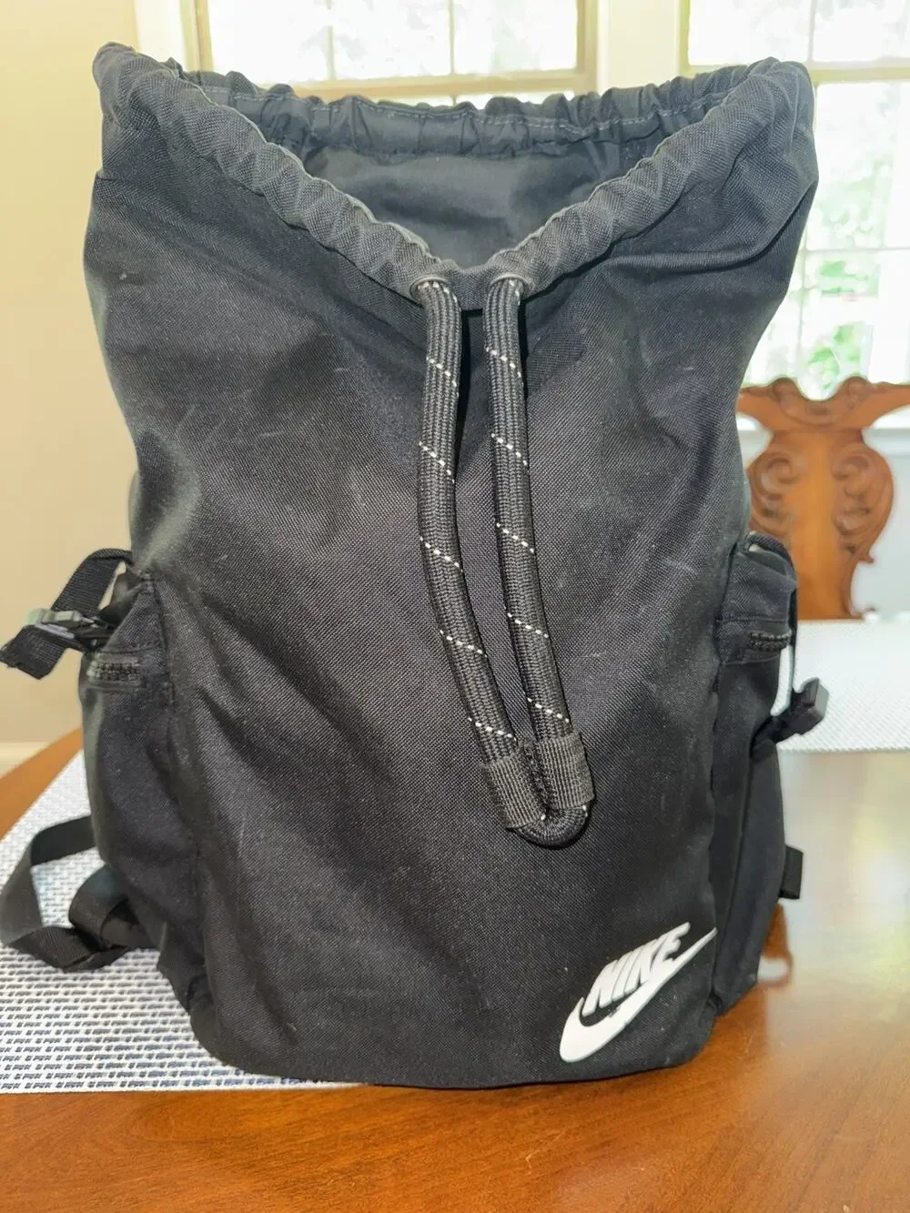 Nike Sportswear Heritage 72 Backpack Black DV3049-010 Unisex School Travel
